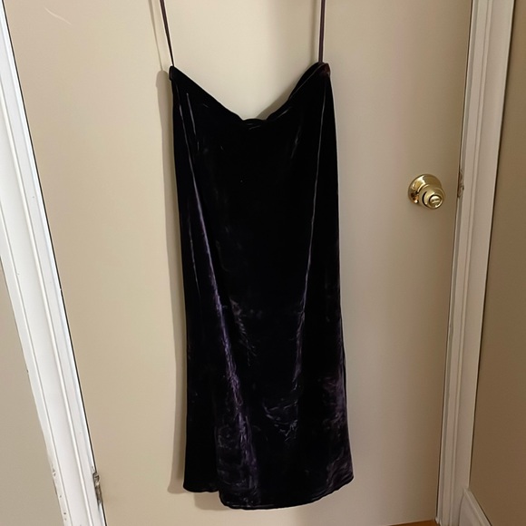 Eileen Fisher Dresses & Skirts - Eileen Fisher, purple velvet skirt, S